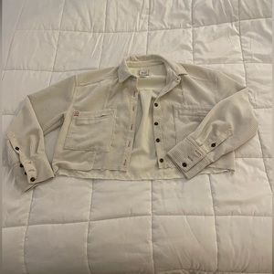BDG Cropped Corduroy Shirt/Jacket XS